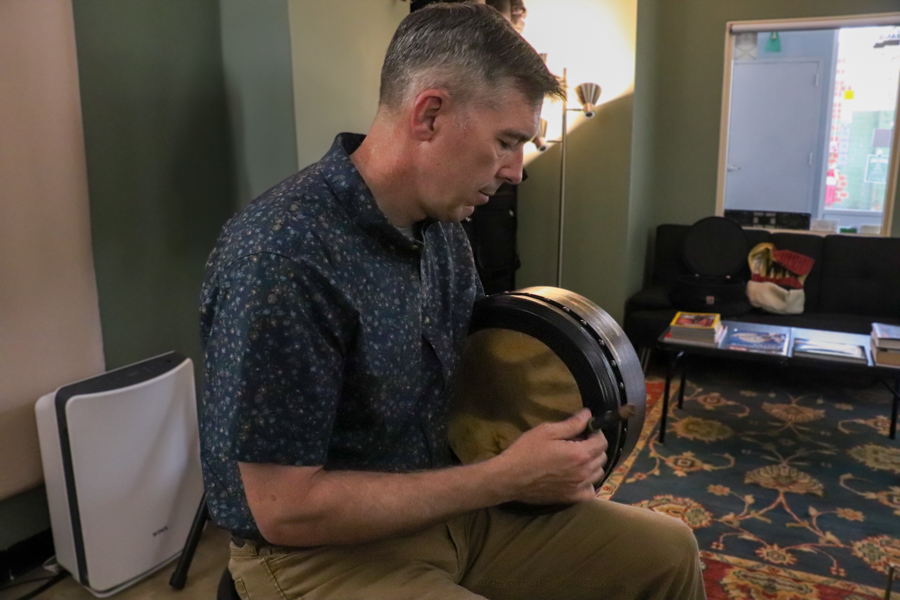 Andrew "Andy" Kruspe; Irish Drum Center; Studio 1042