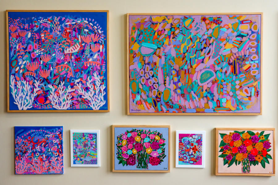 Rossina Boyer; Studio 303; Matices De Colores Arts