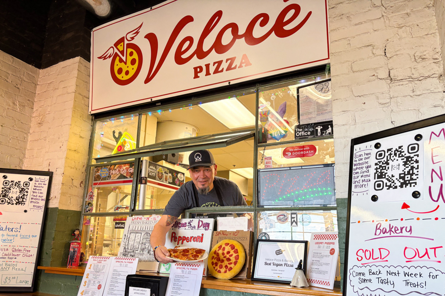Veloce Pizza; Studio 1020; Trevar Akins
