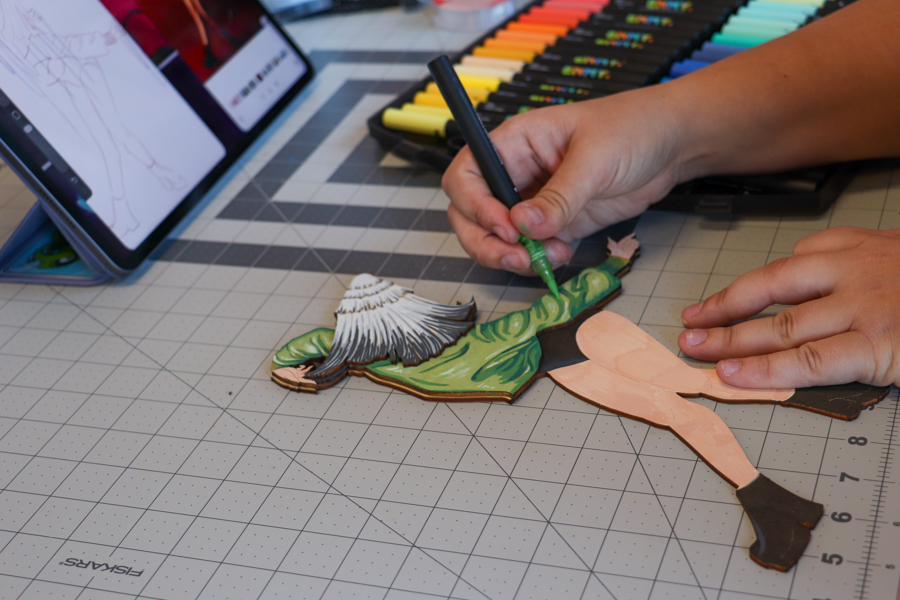 Kayla Kraff; Studio 302; Smol Moth Art