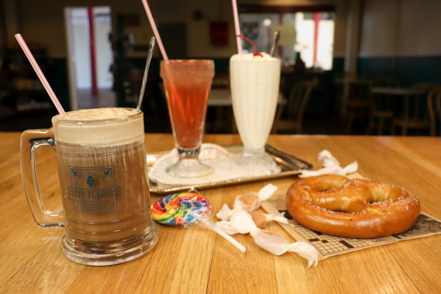 Fizzy Flapper Ice Cream Parlor; Studio 2060; Jennie Cole Caudle; Jake Lewis