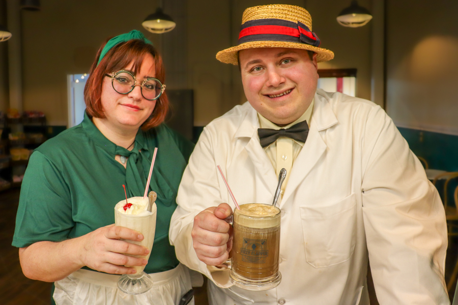 Fizzy Flapper Ice Cream Parlor; Studio 2060; Jennie Cole Caudle; Jake Lewis