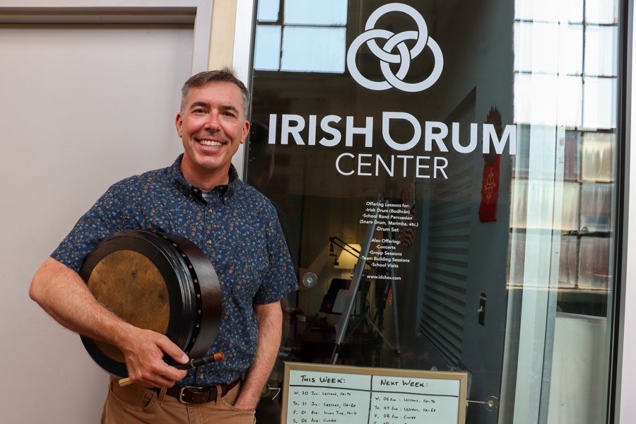 Andrew "Andy" Kruspe; Irish Drum Center; Studio 1042