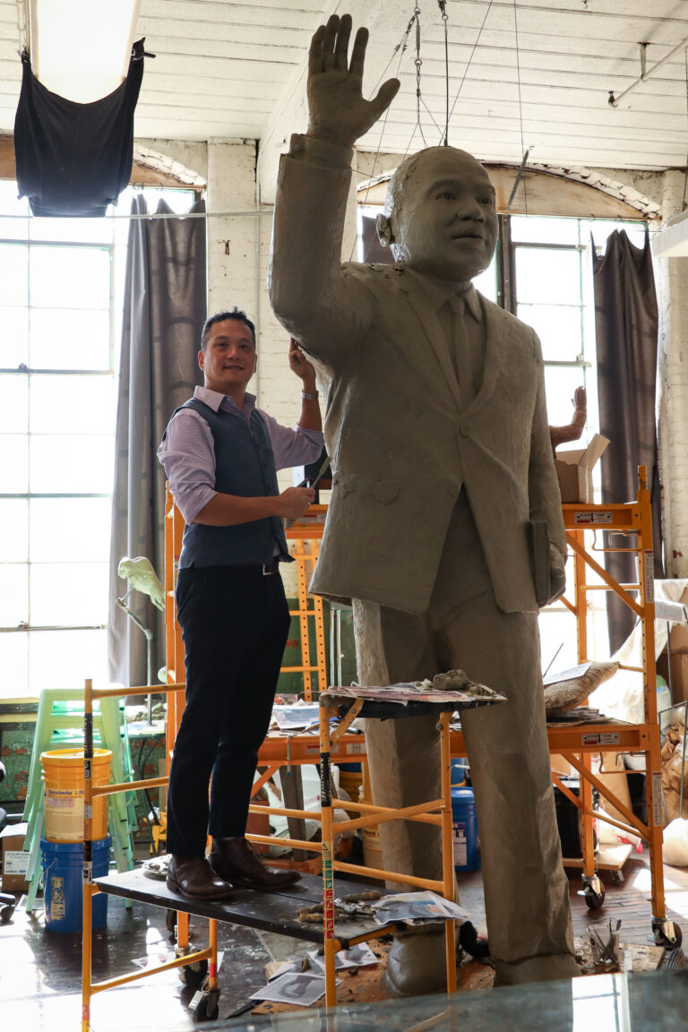 Andrew Luy MLK Statue