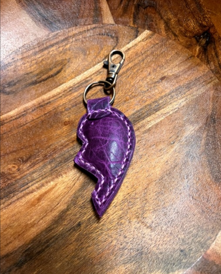 Denise Anderson Heart Keychain
