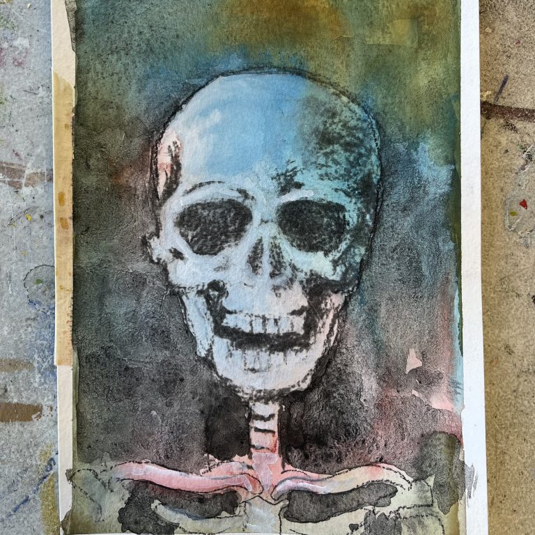 halloween_scull - Yuri Ozaki