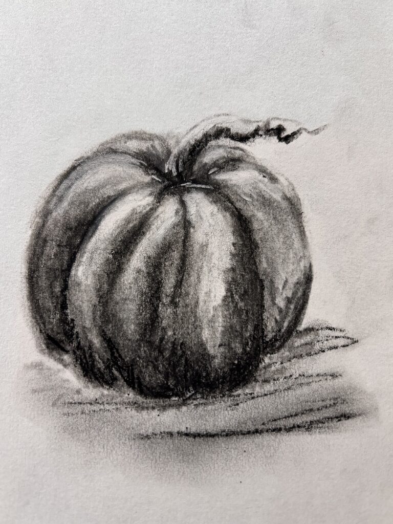 Charcoal Drawing Class Yuri Ozaki Spooky Season - Kae Partida