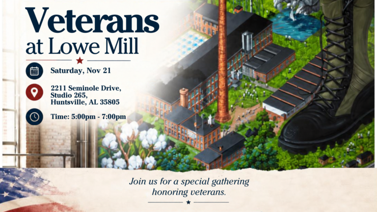 Veterans Day Event at Lowe Mill Hosted by Lowe Mill Artists - Andrew Kruspe