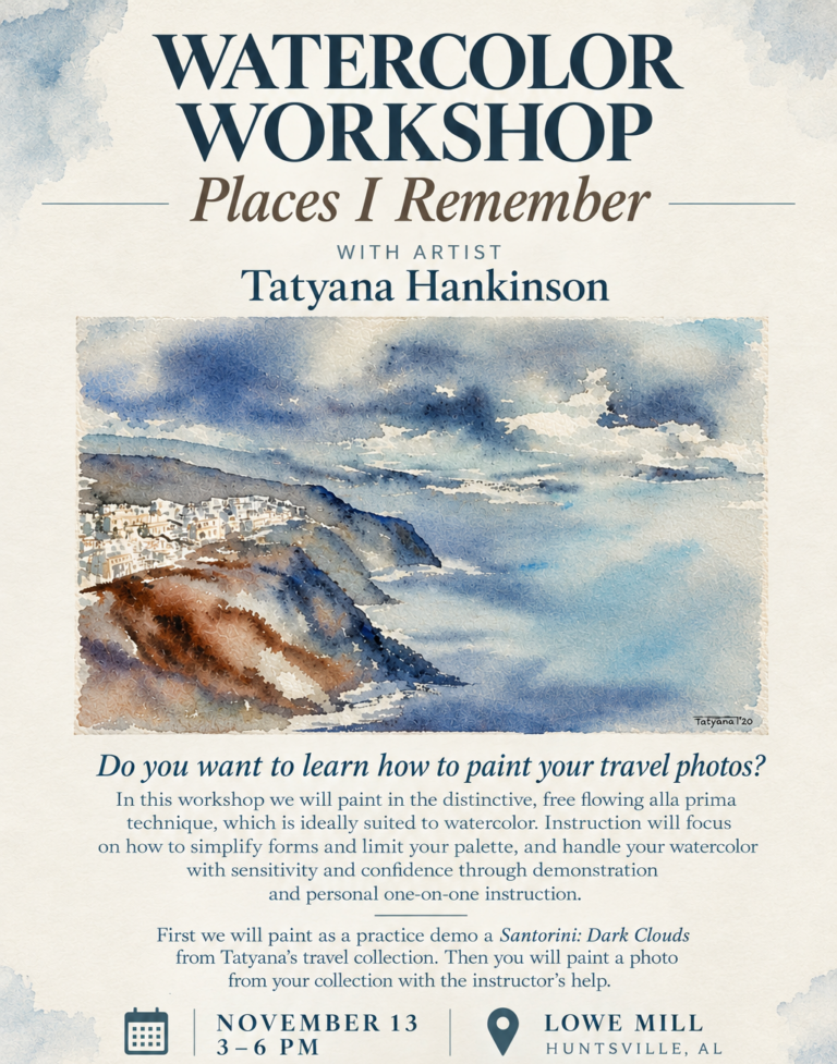 Watercolor Workshop_ Places I Remember